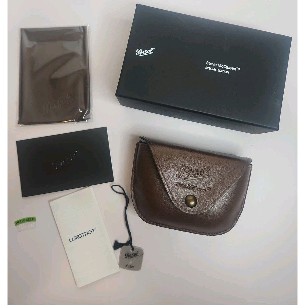 PERSOL Steve Mcqueen Case Special Edition Case & Box w/ Papers NO GLASSES